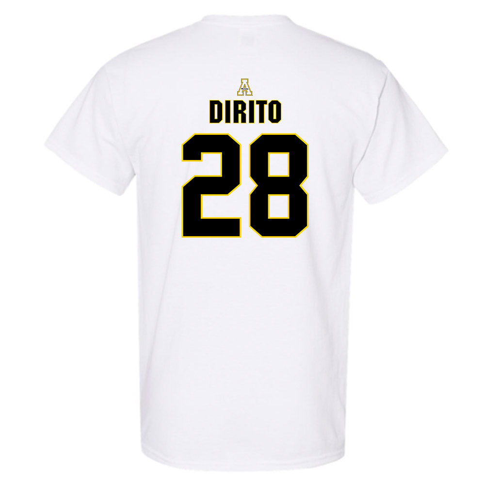 App State - NCAA Baseball : Nick DiRito - Replica Shersey T-Shirt-1