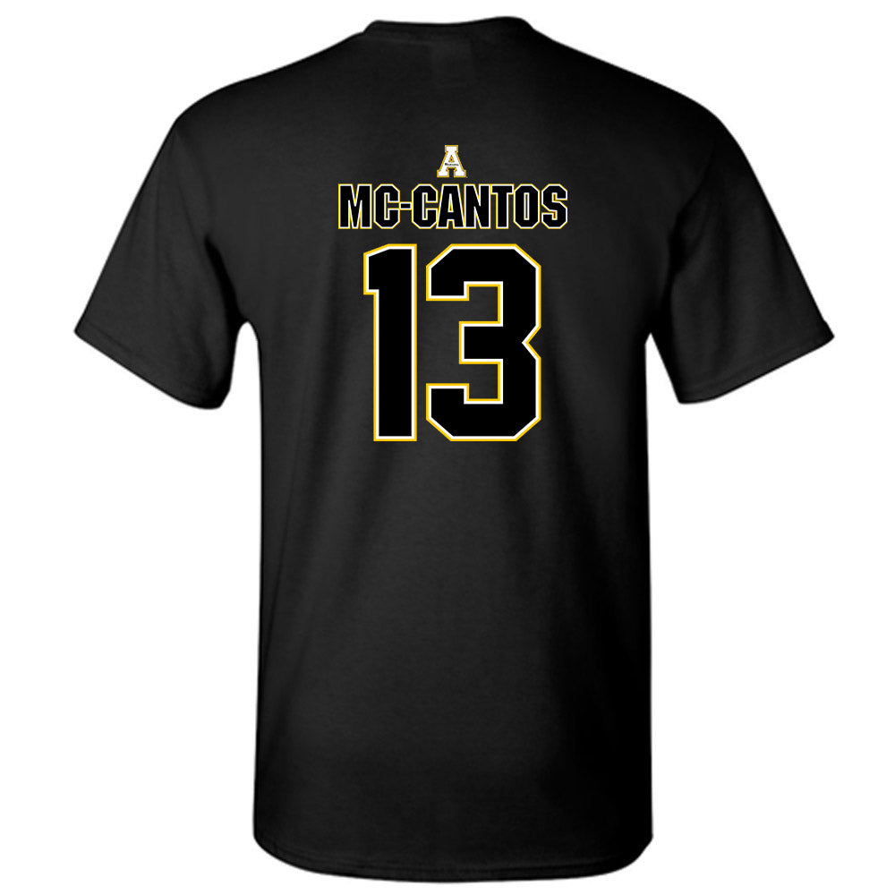 App State - NCAA Football : Elijah Mc-Cantos - Replica Shersey T-Shirt