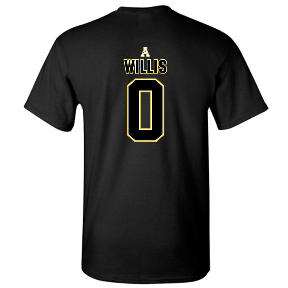 App State - NCAA Football : Jaelin Willis - Replica Shersey T-Shirt-1