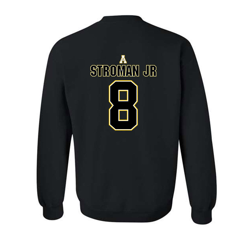 App State - NCAA Football : Dalton Stroman Jr - Replica Shersey Crewneck Sweatshirt