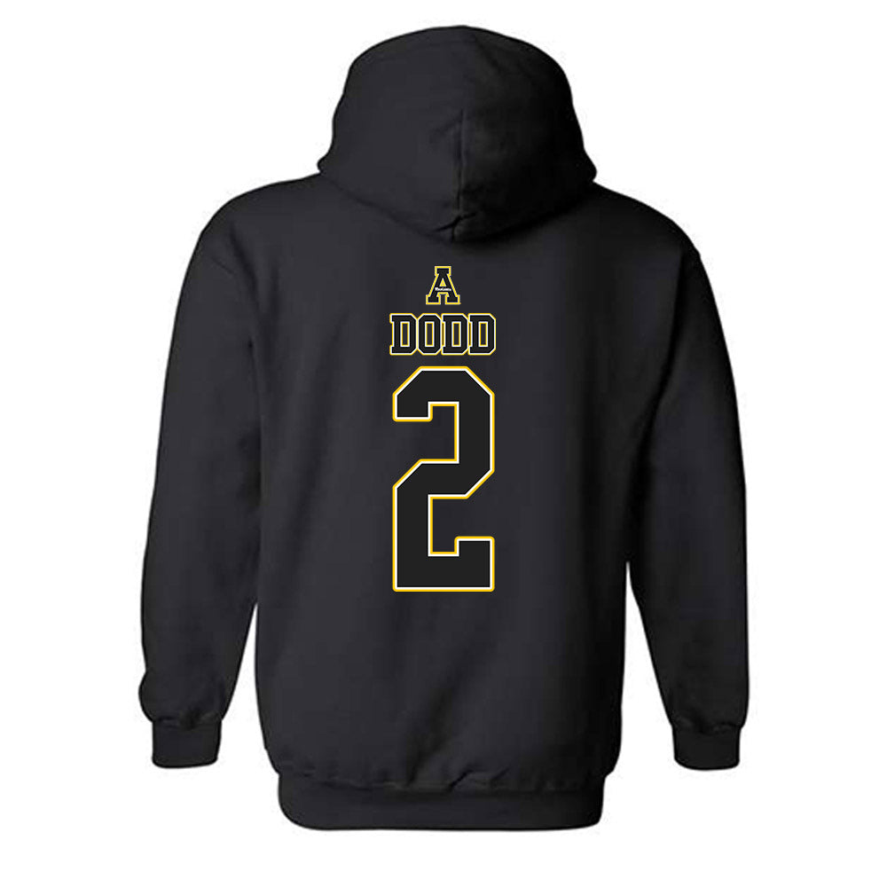 App State - NCAA Men's Basketball : Alonzo Dodd - Replica Shersey Hooded Sweatshirt-1
