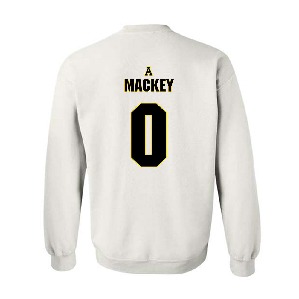 App State - NCAA Women's Volleyball : Keionna mackey - Replica Shersey Crewneck Sweatshirt-1
