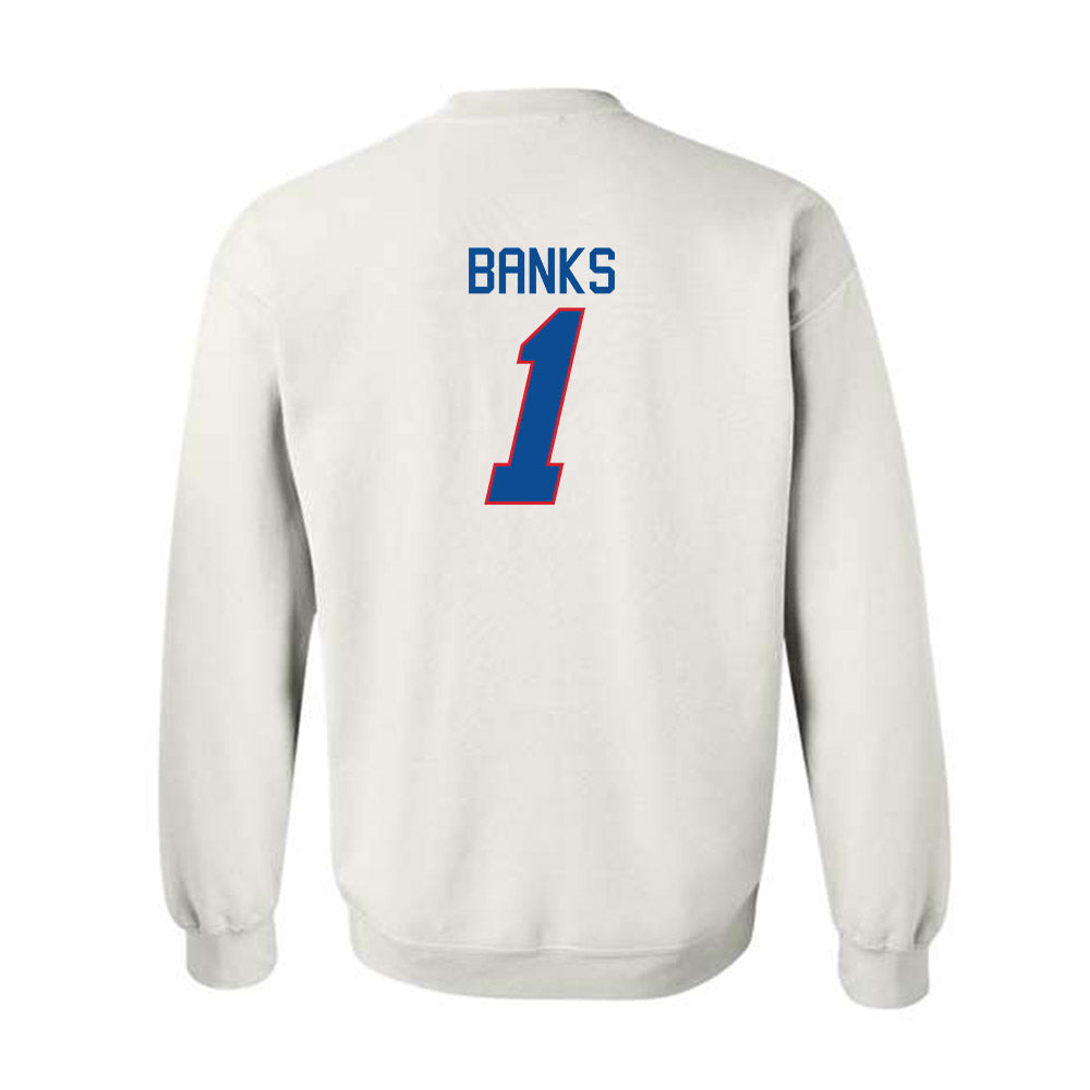 DePaul - NCAA Men's Basketball : Kaleb Banks - Replica Shersey Crewneck Sweatshirt-1