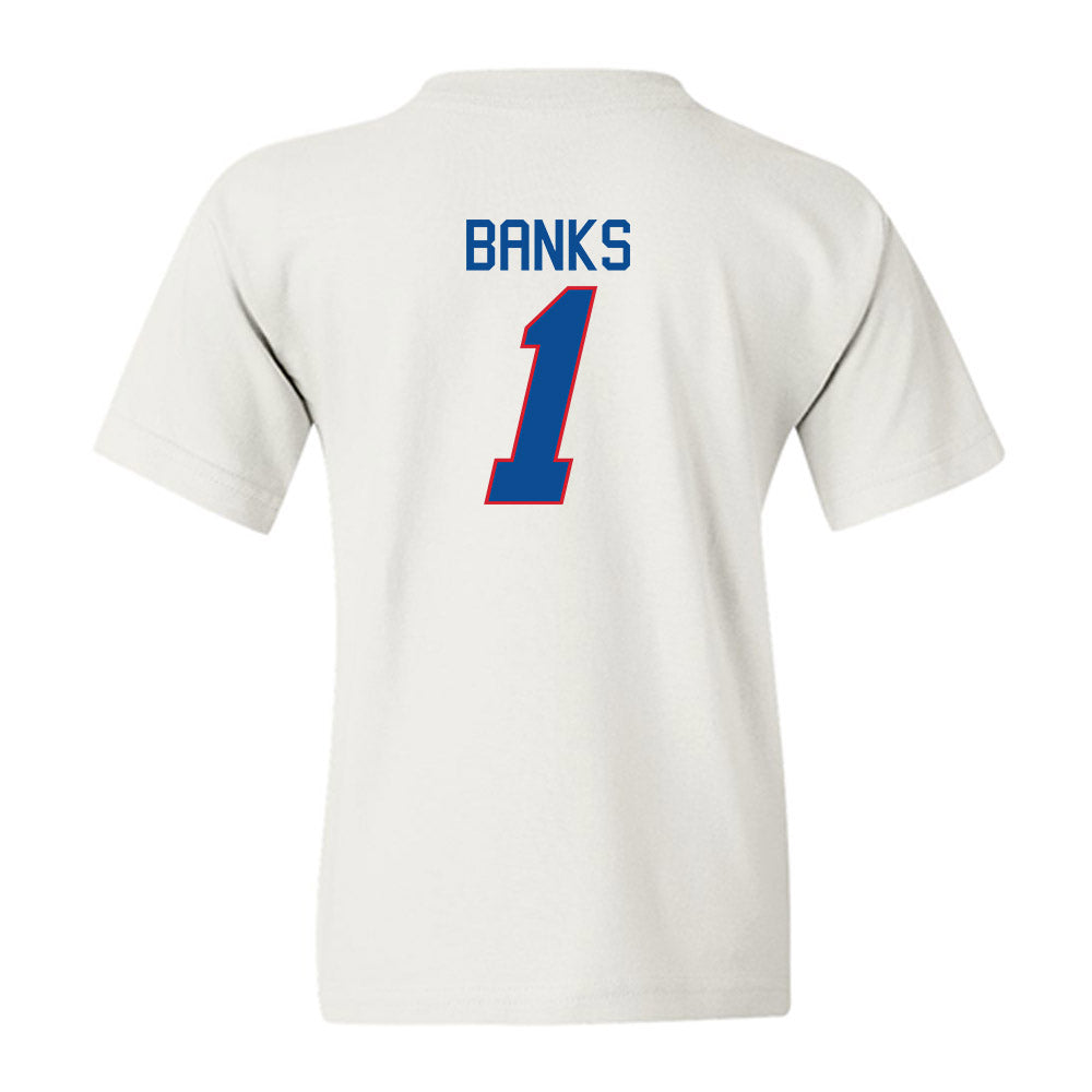 DePaul - NCAA Men's Basketball : Kaleb Banks - Replica Shersey Youth T-Shirt-1