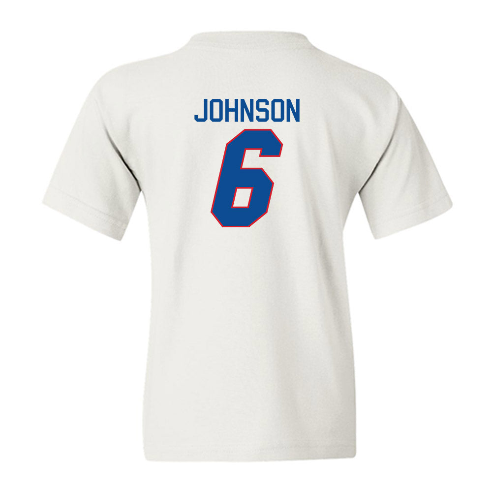 DePaul - NCAA Men's Basketball : Jonas Johnson - Replica Shersey Youth T-Shirt-1