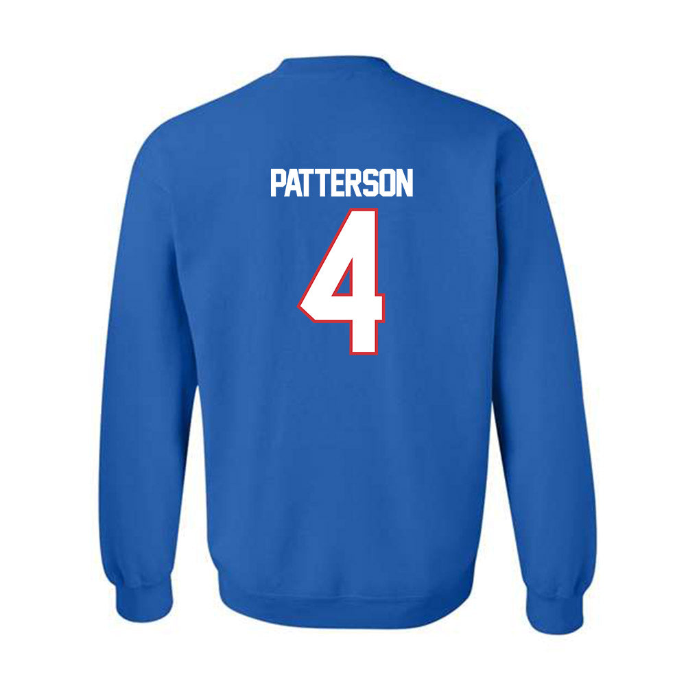 LA Tech - NCAA Baseball : Cade Patterson - Replica Shersey Crewneck Sweatshirt-1