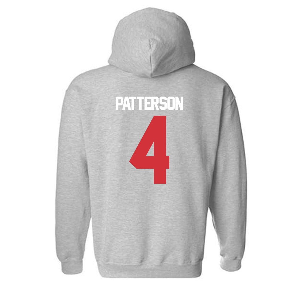 LA Tech - NCAA Baseball : Cade Patterson - Replica Shersey Hooded Sweatshirt-1
