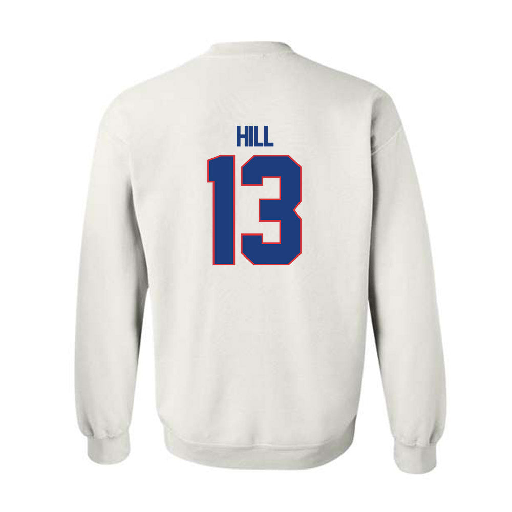LA Tech - NCAA Football : Cameron Hill - Generic Shersey Crewneck Sweatshirt-1