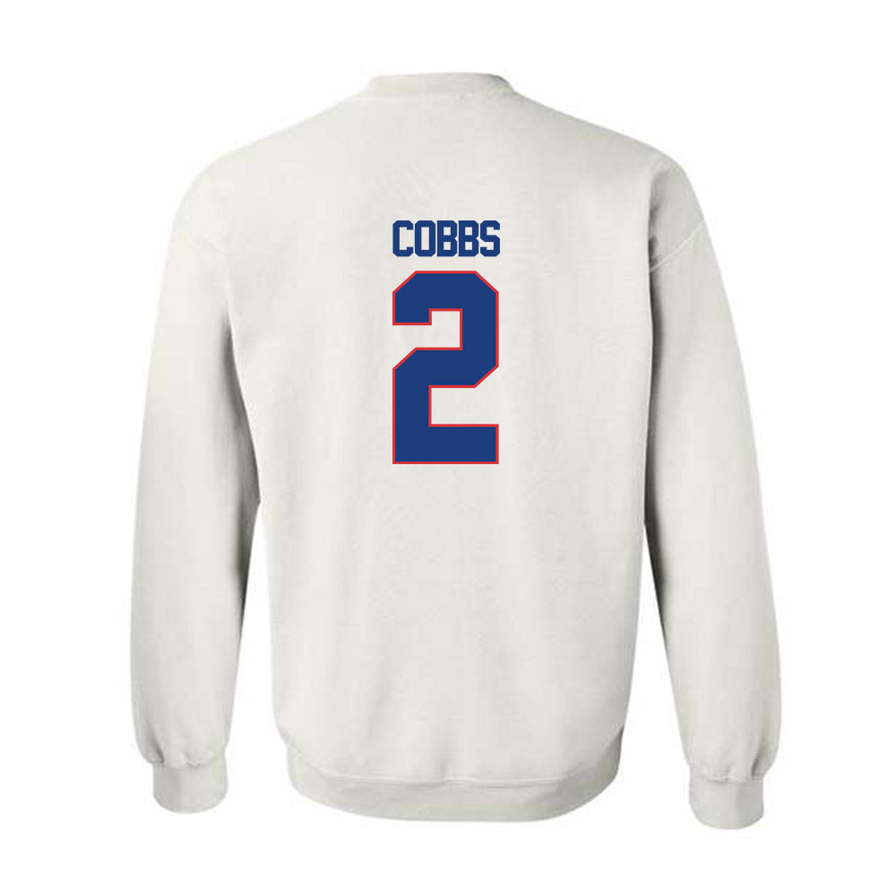 LA Tech - NCAA Football : Josh Cobbs - Generic Shersey Crewneck Sweatshirt-1