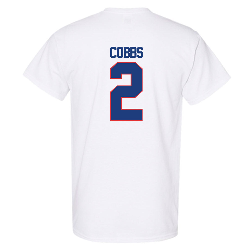 LA Tech - NCAA Football : Josh Cobbs - Generic Shersey T-Shirt-1