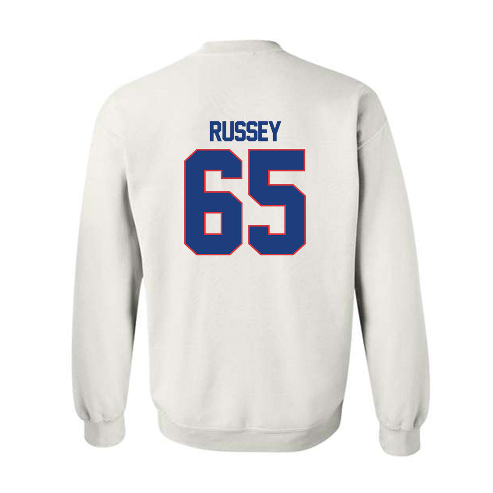 LA Tech - NCAA Football Legends : Kody Russey - Generic Shersey Crewneck Sweatshirt-1