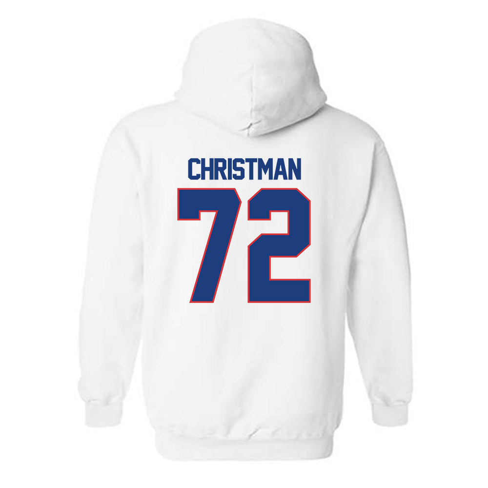 LA Tech - NCAA Football : Hayden Christman - Generic Shersey Hooded Sweatshirt