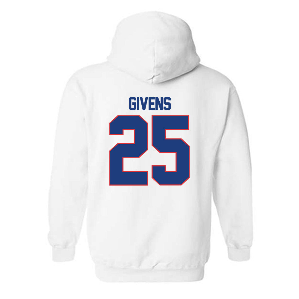 LA Tech - NCAA Football : Amani Givens - Generic Shersey Hooded Sweatshirt