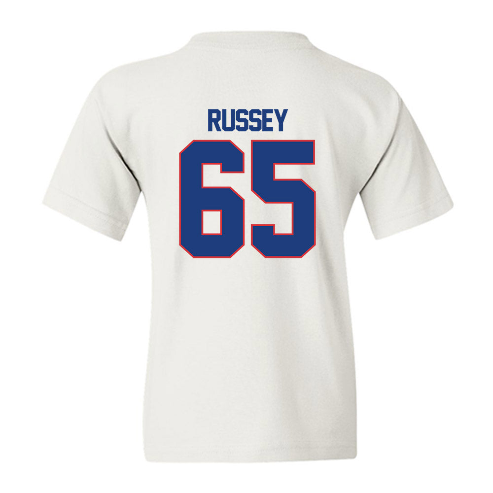 LA Tech - NCAA Football Legends : Kody Russey - Generic Shersey Youth T-Shirt-1