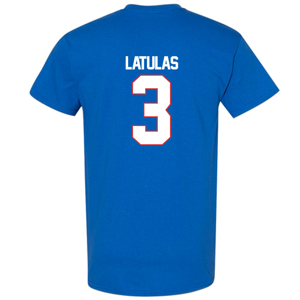 LA Tech - NCAA Football : Dedrick Latulas - Generic Shersey T-Shirt-1