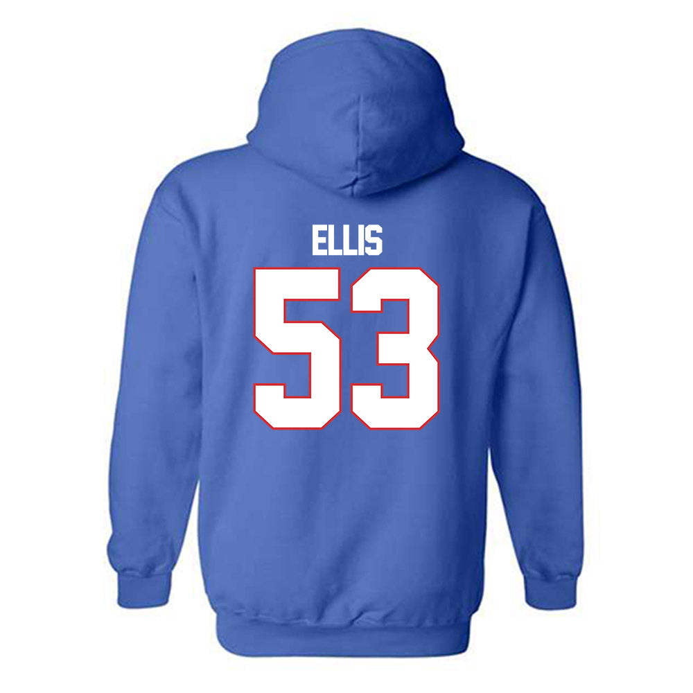 LA Tech - NCAA Football : Austin Ellis - Generic Shersey Hooded Sweatshirt