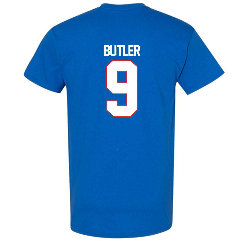 LA Tech - NCAA Football Legends : Vernon Butler - Generic Shersey T-Shirt-1
