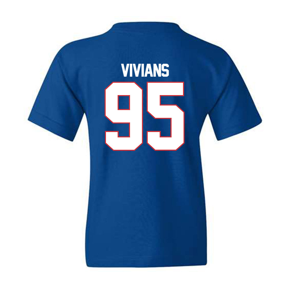 LA Tech - NCAA Football : Trevell Vivians - Generic Shersey Youth T-Shirt