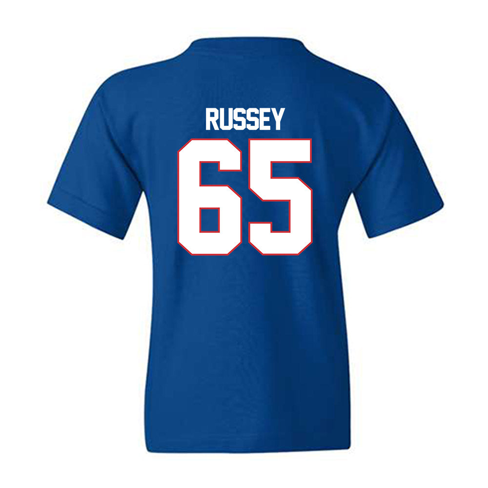 LA Tech - NCAA Football Legends : Kody Russey - Generic Shersey Youth T-Shirt-1