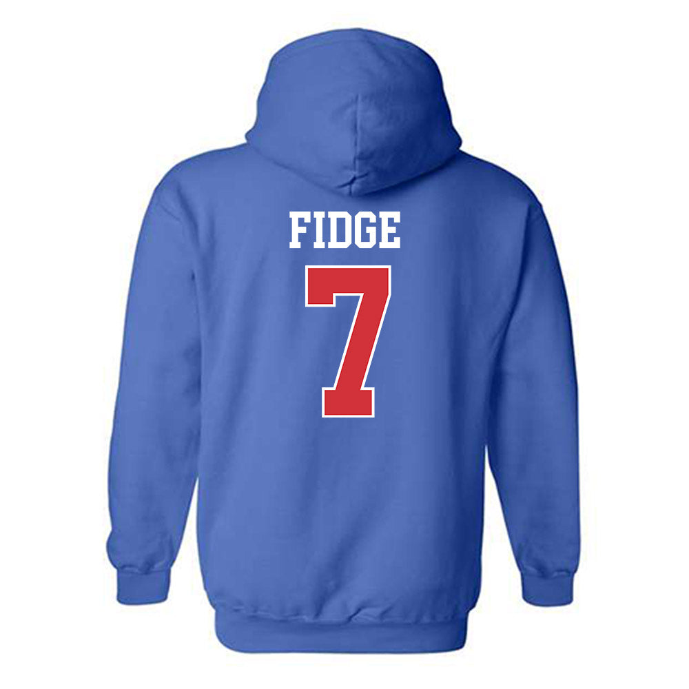 LA Tech - NCAA Softball : Ruby Fidge - Generic Shersey Hooded Sweatshirt-1
