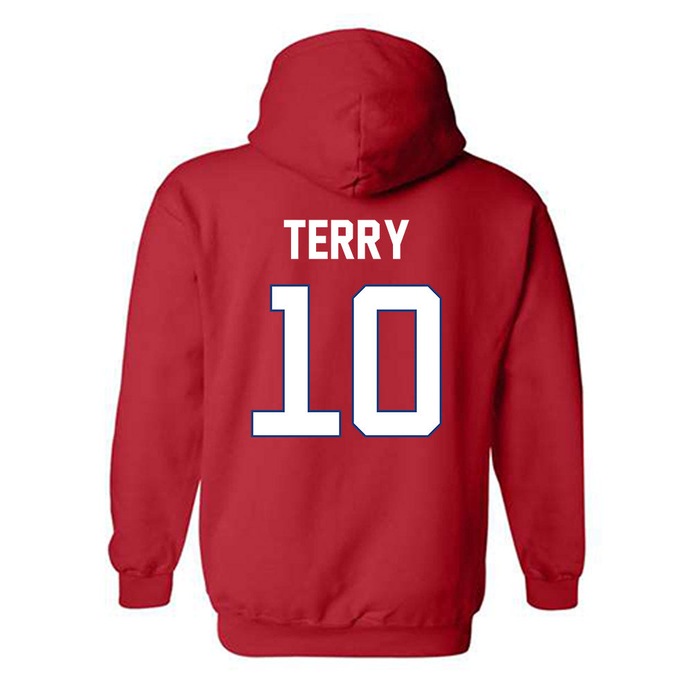 LA Tech - NCAA Women's Basketball : Jayden Terry - Hooded Sweatshirt-1