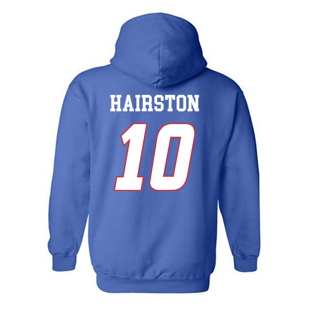 LA Tech - NCAA Women's Volleyball : Gabrielle Hairston - Replica Shersey Hooded Sweatshirt