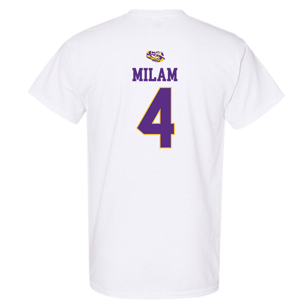 LSU - NCAA Baseball : Steven Milam - T-Shirt Replica Shersey
