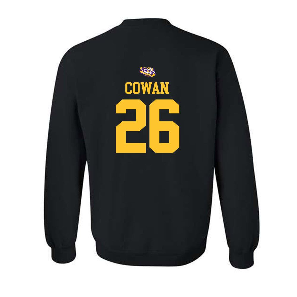 LSU - NCAA Baseball : Zac Cowan - Replica Shersey Crewneck Sweatshirt-1