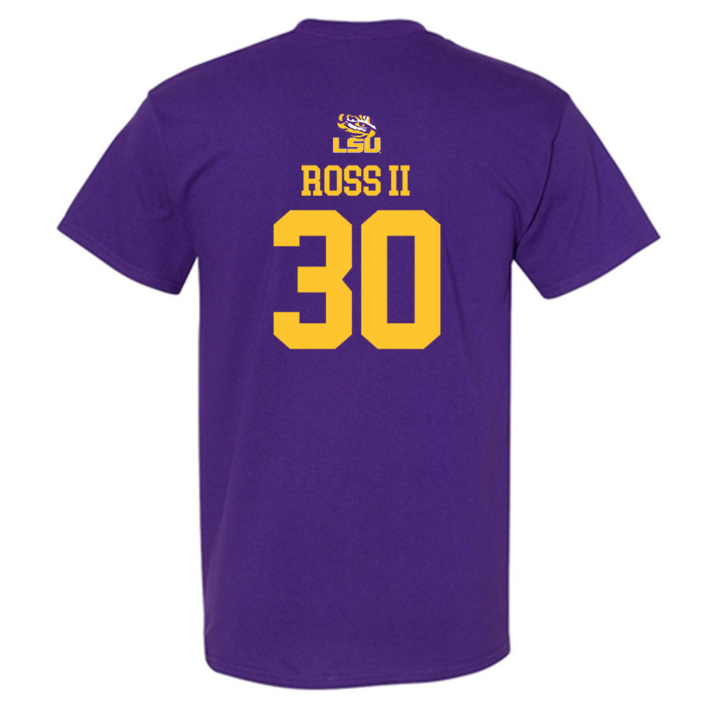 LSU - NCAA Football : Charles Ross II - Replica Shersey T-Shirt-1