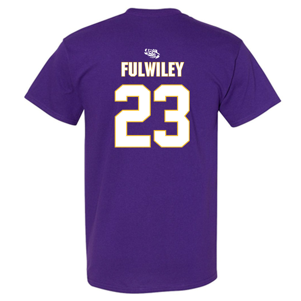 LSU - NCAA Women's Basketball : MiLaysia Fulwiley - Replica Shersey T-Shirt-1