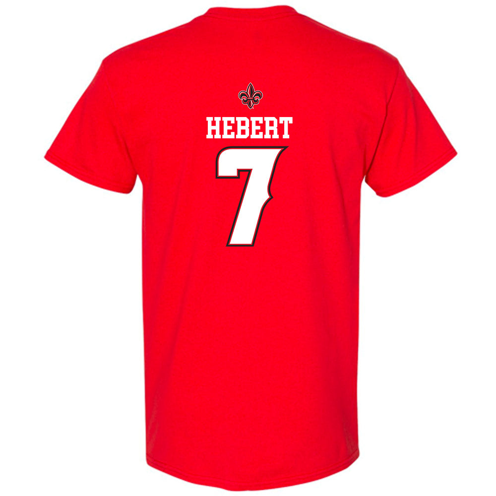 Louisiana - NCAA Baseball : Griffin Hebert - Replica Shersey T-Shirt-1