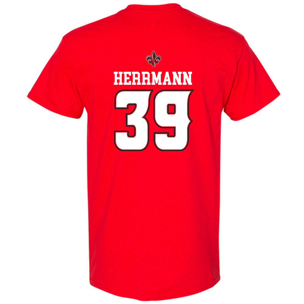 Louisiana - NCAA Baseball : Andrew Herrmann - T-Shirt Replica Shersey