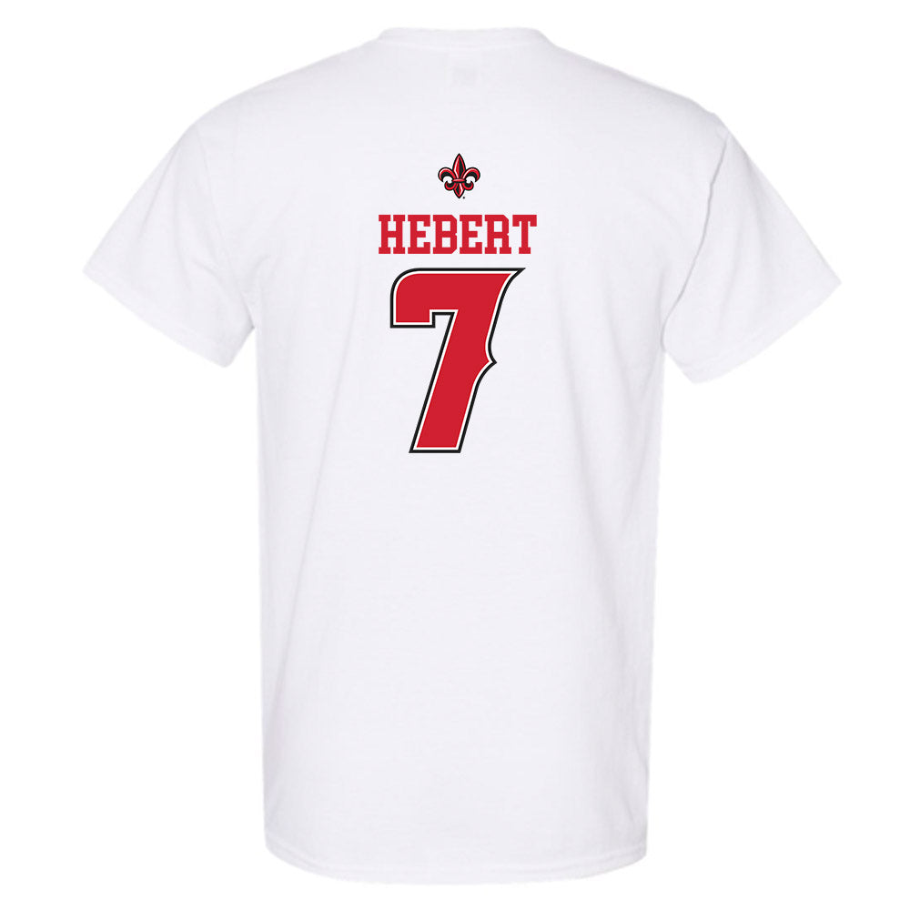 Louisiana - NCAA Baseball : Griffin Hebert - Sports Shersey T-Shirt-1