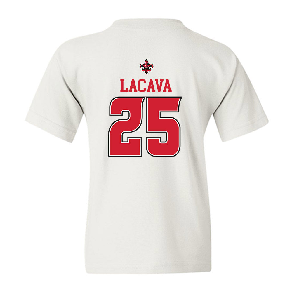 Louisiana - NCAA Baseball : Jayce LaCava - Sports Shersey Youth T-Shirt-1