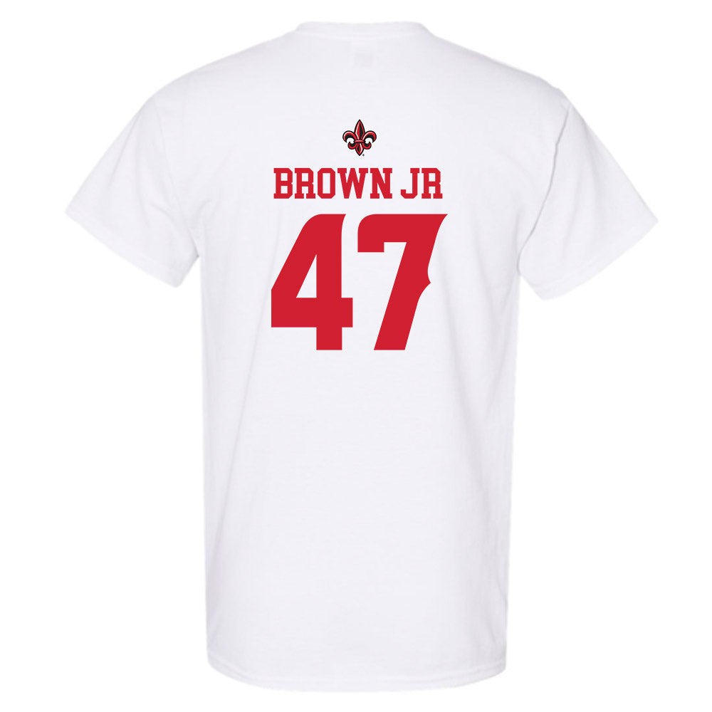 Louisiana - NCAA Football : Maurice Brown Jr - Sports Shersey T-Shirt-1