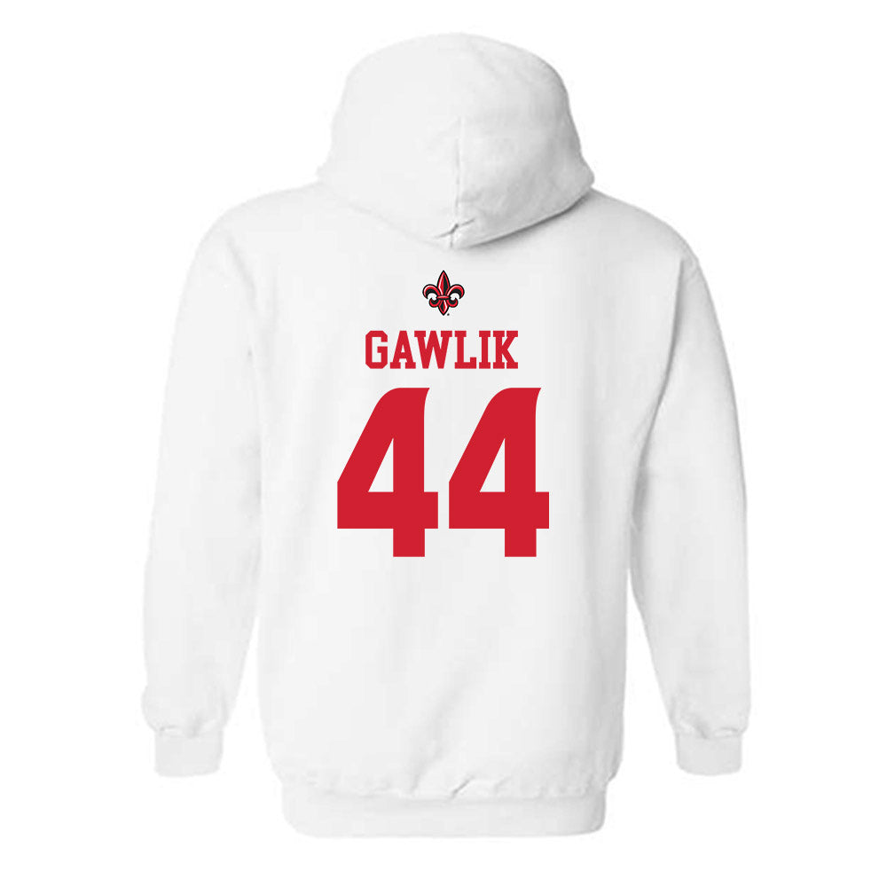 Louisiana - NCAA Football : Teddy Gawlik - Sports Shersey Hooded Sweatshirt
