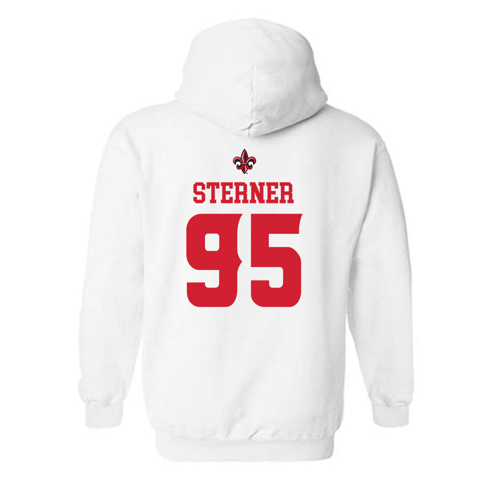Louisiana - NCAA Football : Tony Sterner - Hooded Sweatshirt Replica Shersey