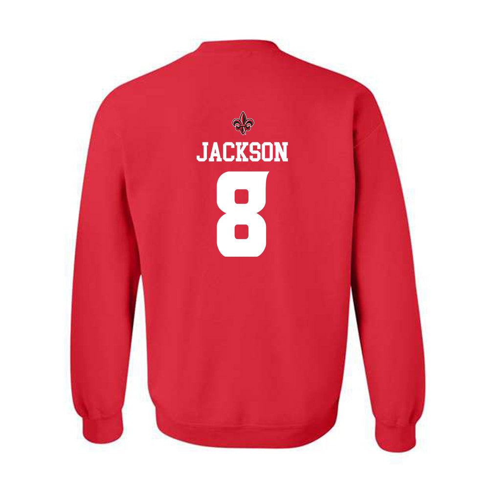 Louisiana - NCAA Football : Kody Jackson - Sports Shersey Crewneck Sweatshirt-1