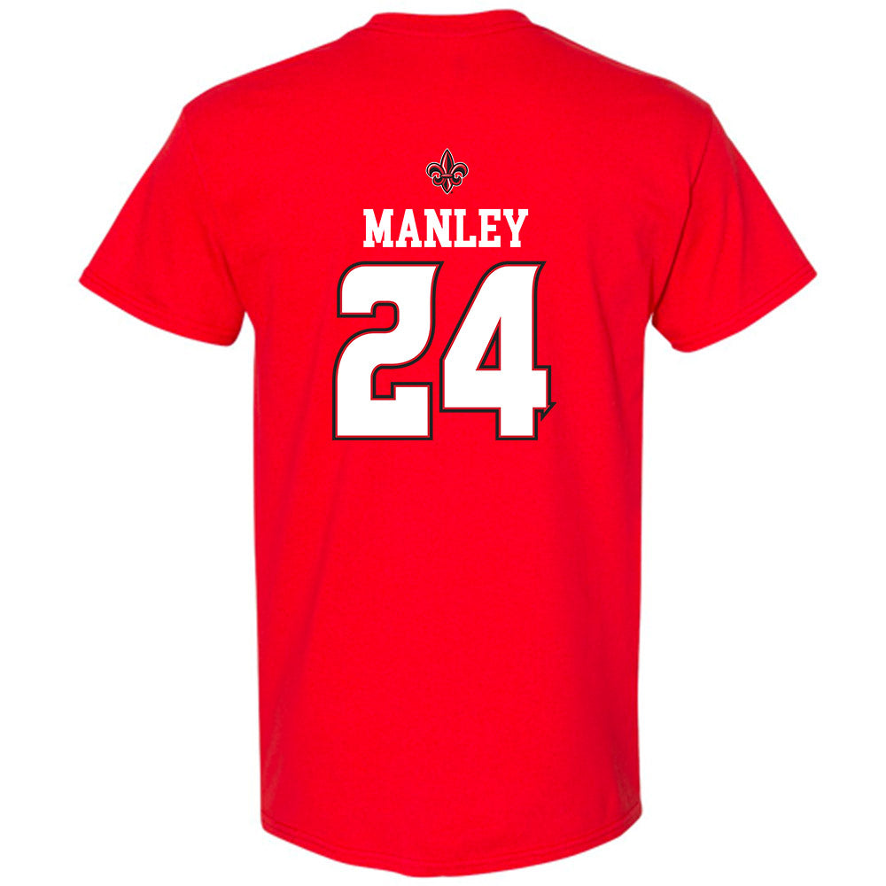 Louisiana - NCAA Women's Basketball : Mikaylah Manley - Replica Shersey T-Shirt-1