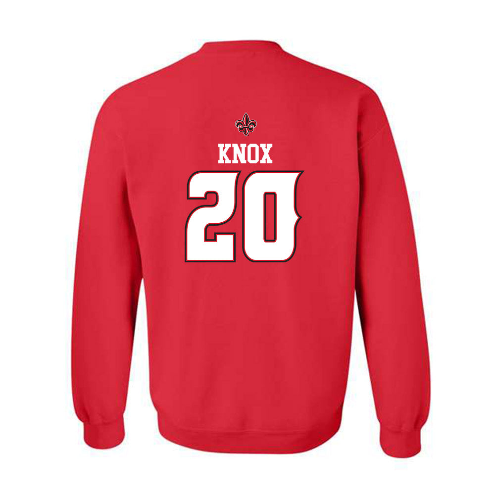 Louisiana - NCAA Softball : Lily Knox - Replica Shersey Crewneck Sweatshirt-1