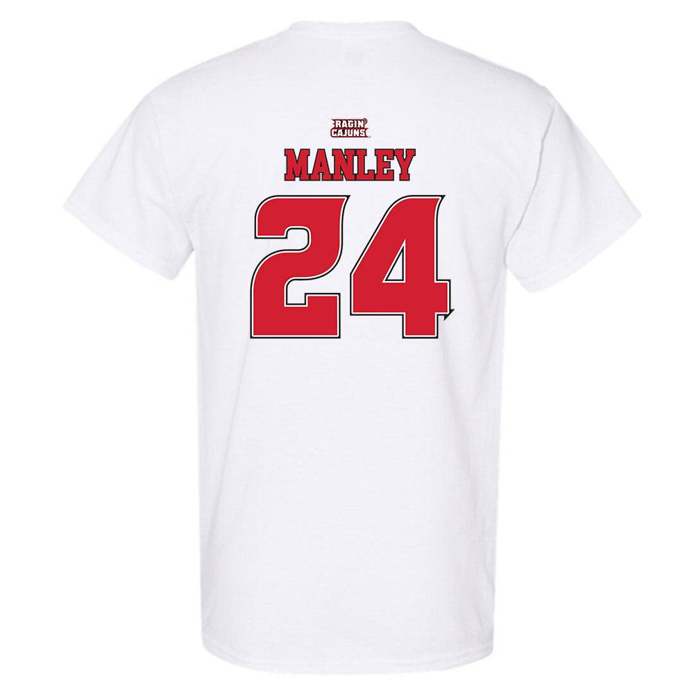 Louisiana - NCAA Women's Basketball : Mikaylah Manley - Replica Shersey T-Shirt-1