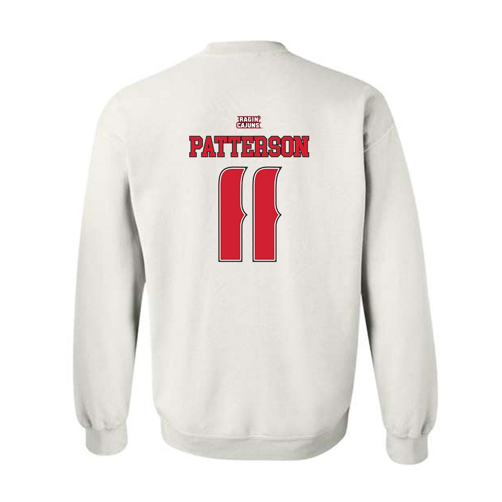 Louisiana - NCAA Women's Basketball : Arionna Patterson - Replica Shersey Crewneck Sweatshirt-1