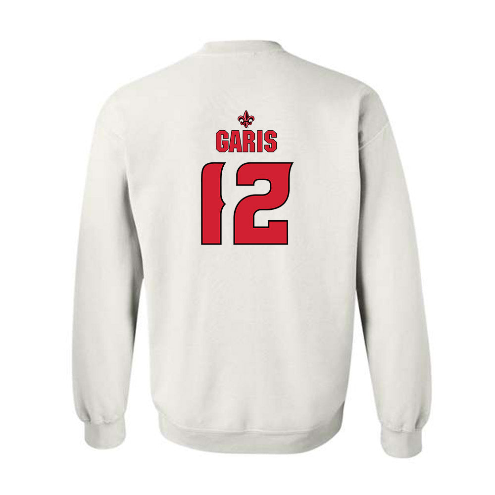 Louisiana - NCAA Women's Volleyball : Ryleigh Garis - Replica Shersey Crewneck Sweatshirt-1