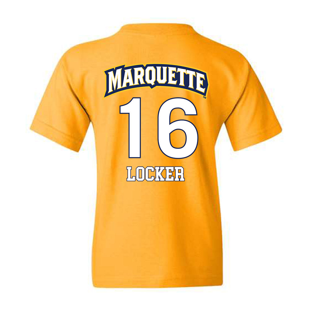 Marquette - NCAA Men's Soccer : Grant Locker - Replica Shersey Youth T-Shirt
