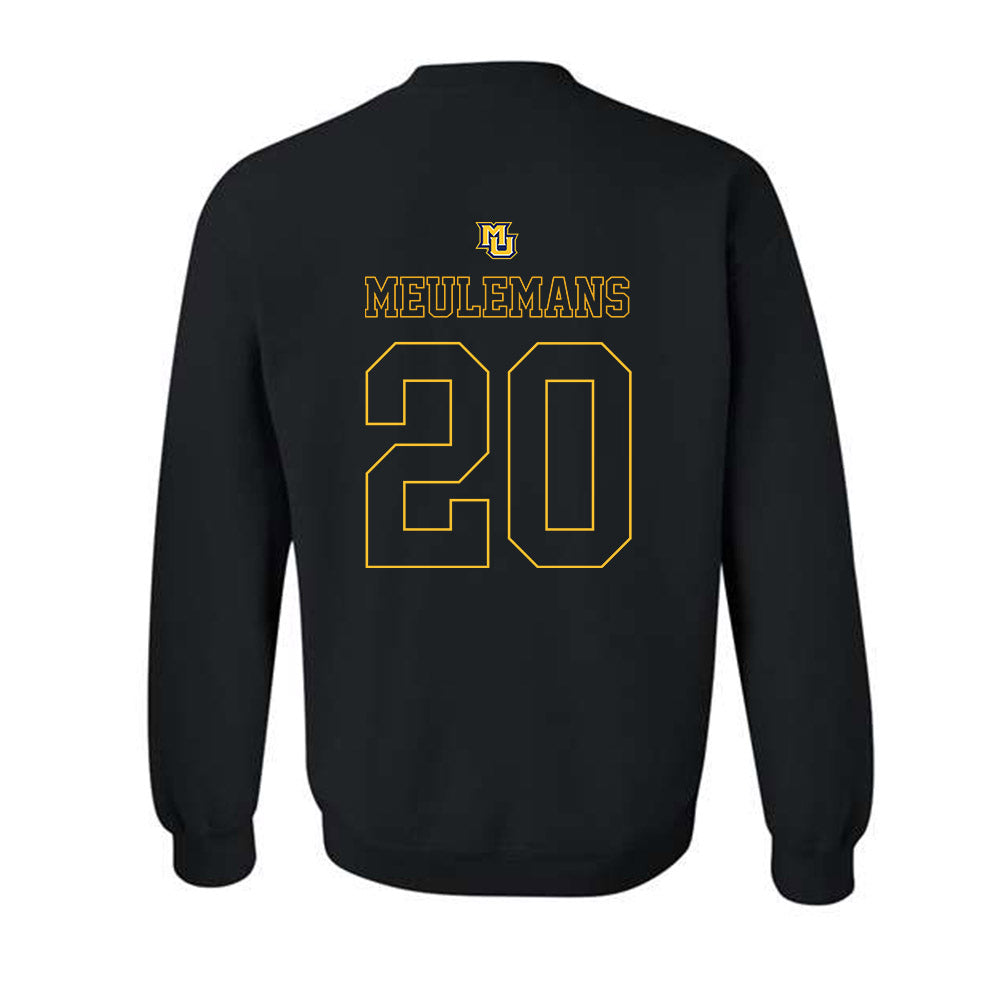 Marquette - NCAA Women's Basketball : Jordan Meulemans - Replica Shersey Crewneck Sweatshirt-1
