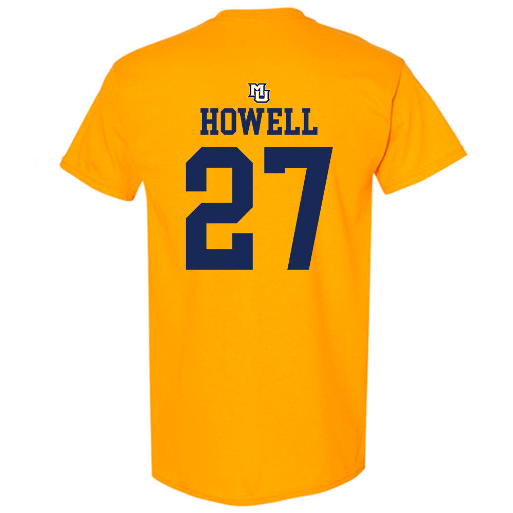 Marquette - NCAA Women's Lacrosse : Jillian Howell - Replica Shersey T-Shirt-1