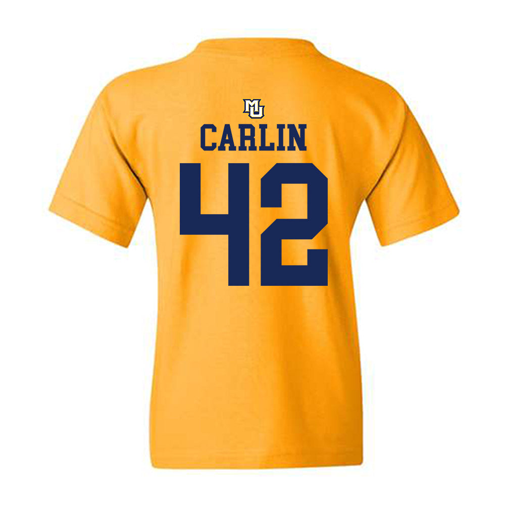 Marquette - NCAA Women's Lacrosse : Annabel Carlin - Replica Shersey Youth T-Shirt-1