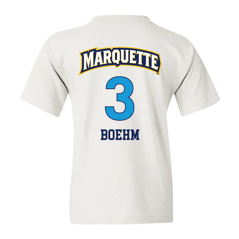 Marquette - NCAA Women's Lacrosse : Tessa Boehm - Replica Shersey Youth T-Shirt-1