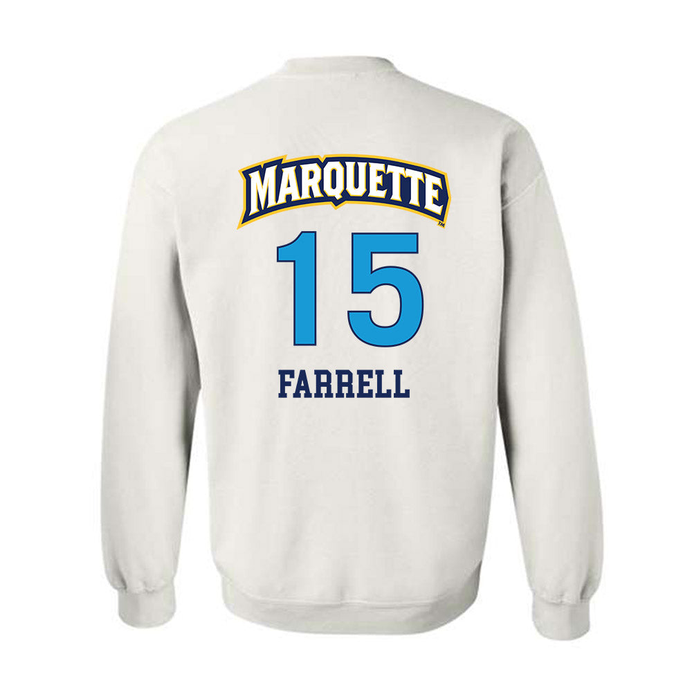 Marquette - NCAA Women's Lacrosse : Mckenna Farrell - Replica Shersey Crewneck Sweatshirt