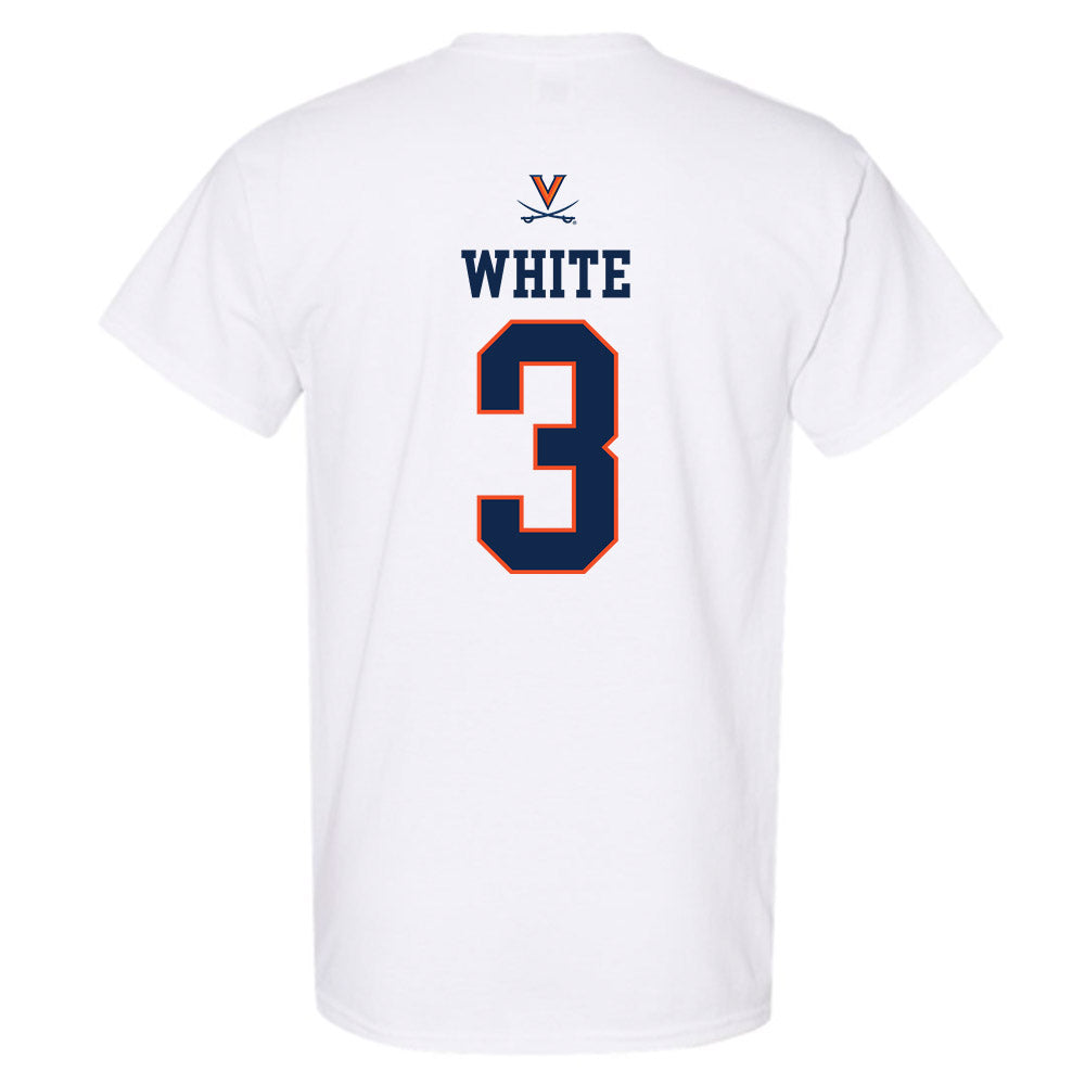 Virginia - NCAA Women's Basketball : Gabrielle White - Replica Shersey T-Shirt-1